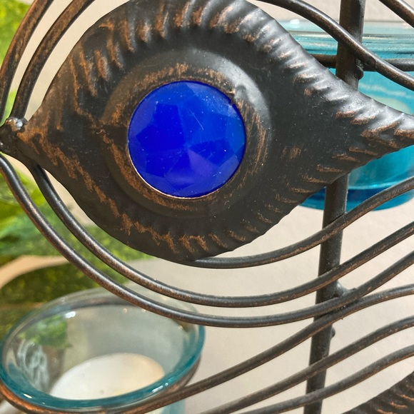 Metal Candle Holder - Picture 3 of 4